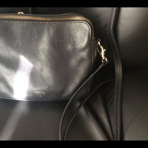 Fossil crossbody leather bag